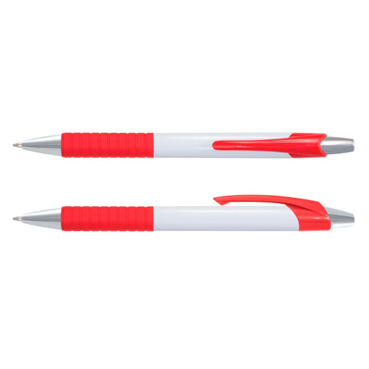 Red White Barrel Byron Pens